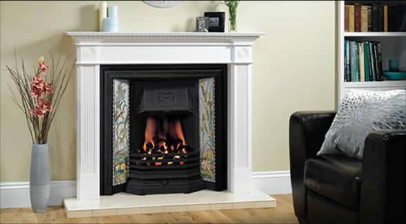 Victorian Tiled Cast Iron Fireplaces For Sale In Galway Ireland